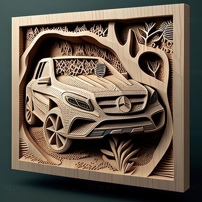 3D модель Mercedes Benz GLE V167 (STL)